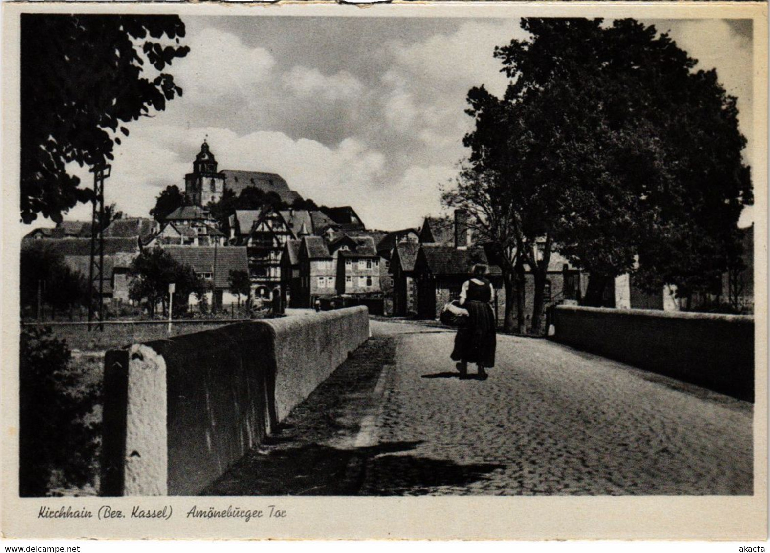 CPA AK Kirchhain Amoneburger Tor GERMANY (1018250) - Kirchhain