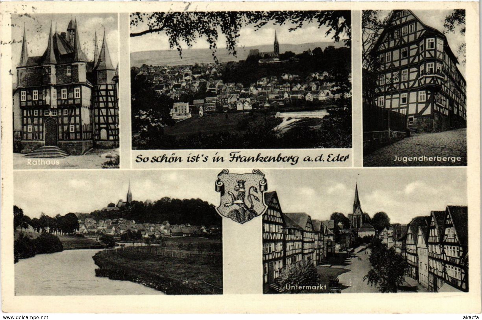 CPA AK Gruss Aus Frankenberg GERMANY (1018312) - Frankenberg (Eder)