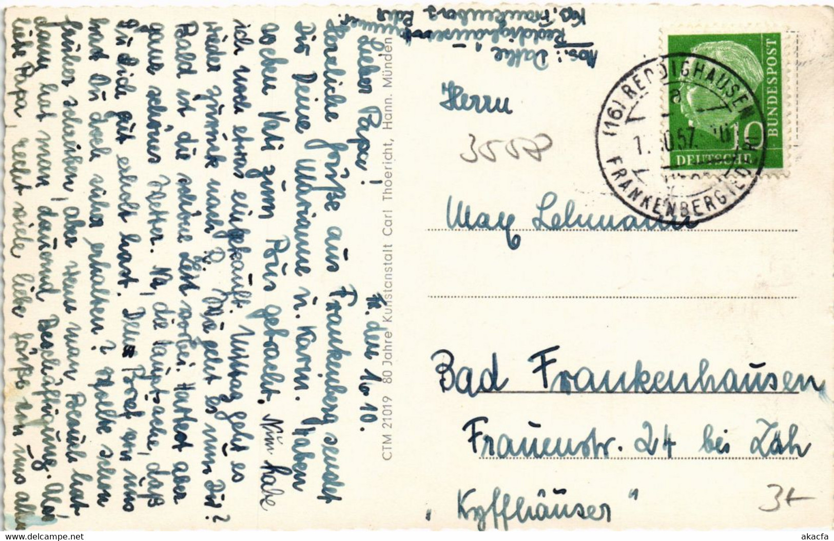 CPA AK Gruss Aus Frankenberg GERMANY (1018315) - Frankenberg (Eder)