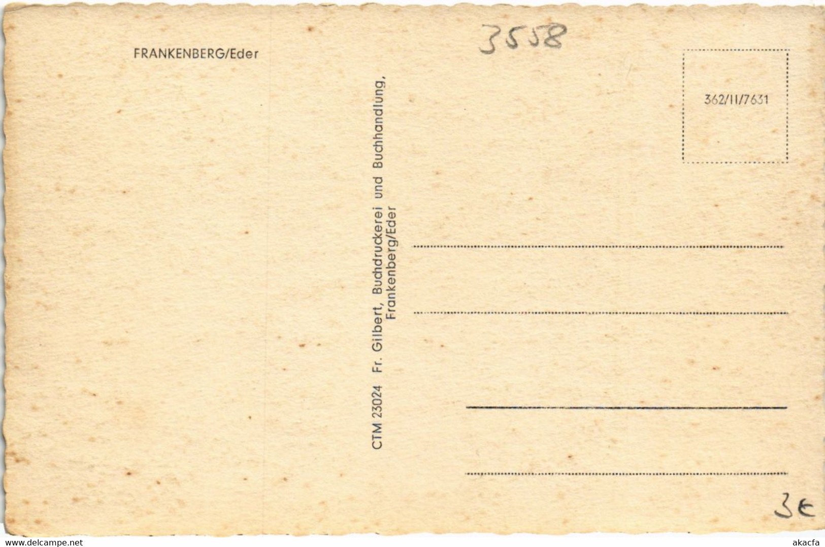 CPA AK Frankenberg Vue Generale GERMANY (1018316) - Frankenberg (Eder)