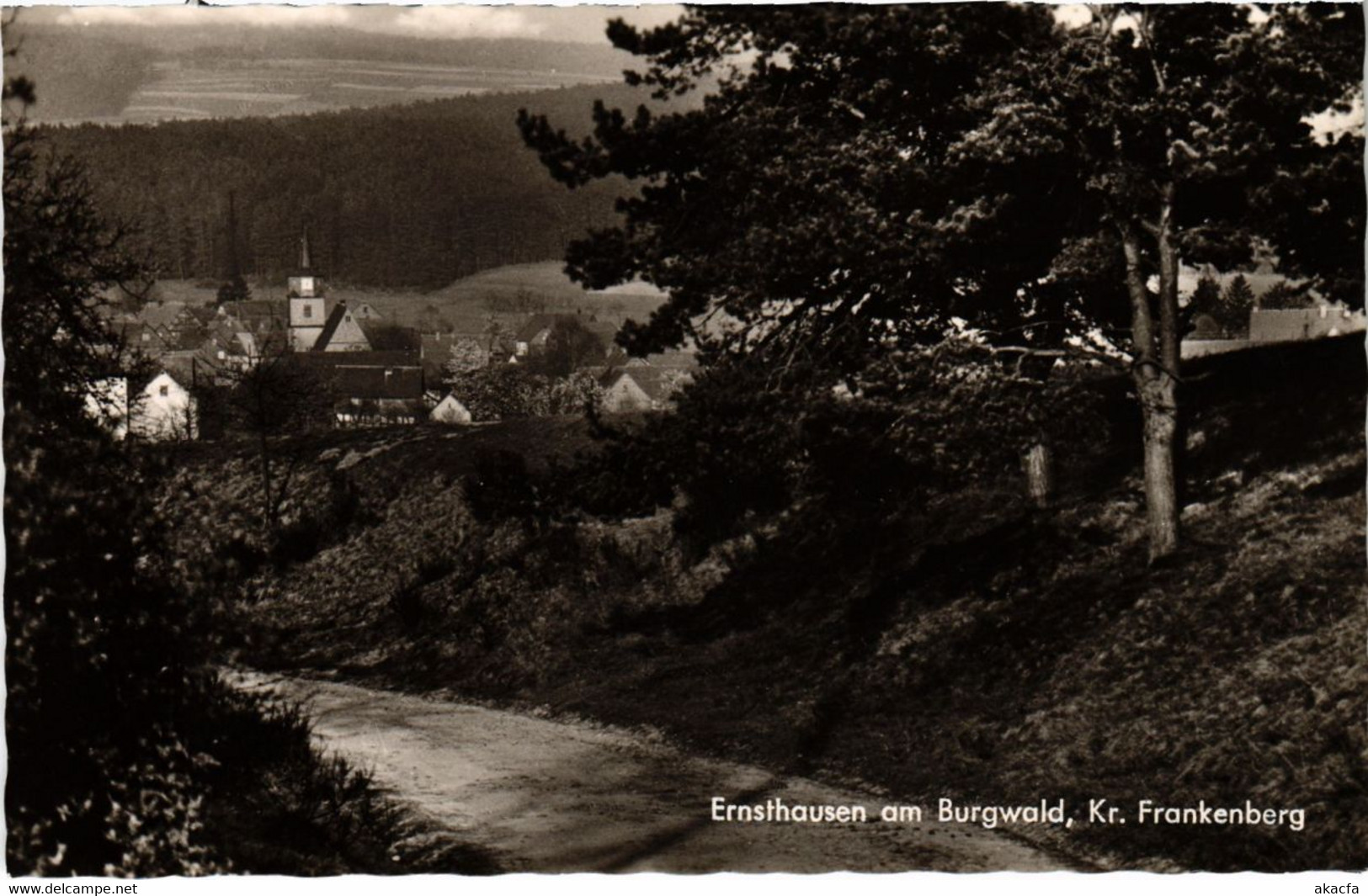 CPA AK Frankenberg Ernsthausen Am Burgwald GERMANY (1018329) - Frankenberg (Eder)