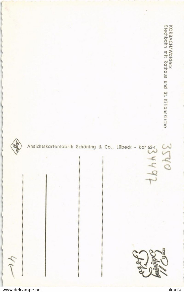 CPA AK Korbach Stechbahn Mit Rathaus GERMANY (1018334) - Korbach