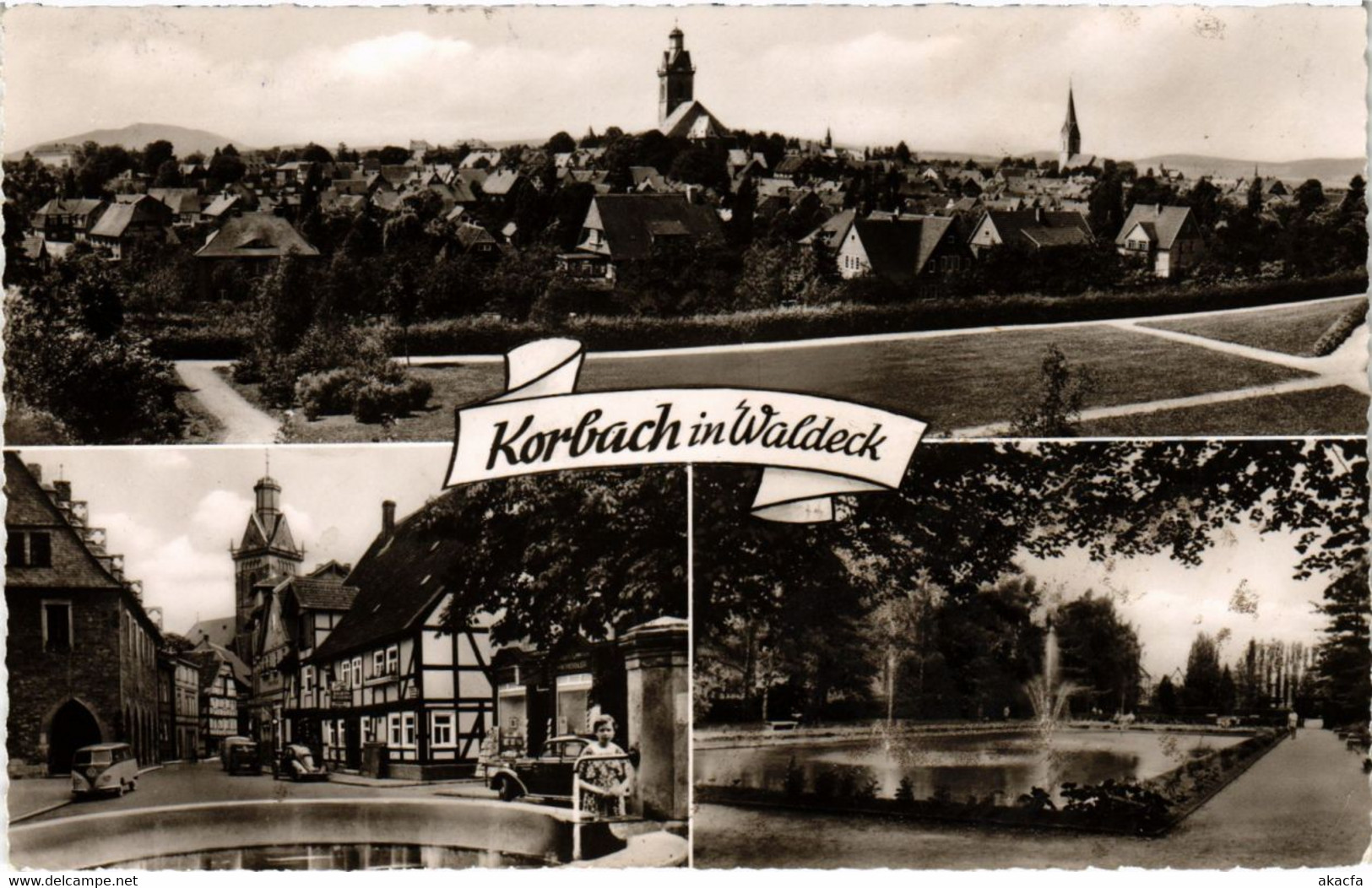 CPA AK Gruss Aus Korbach GERMANY (1018361) - Korbach