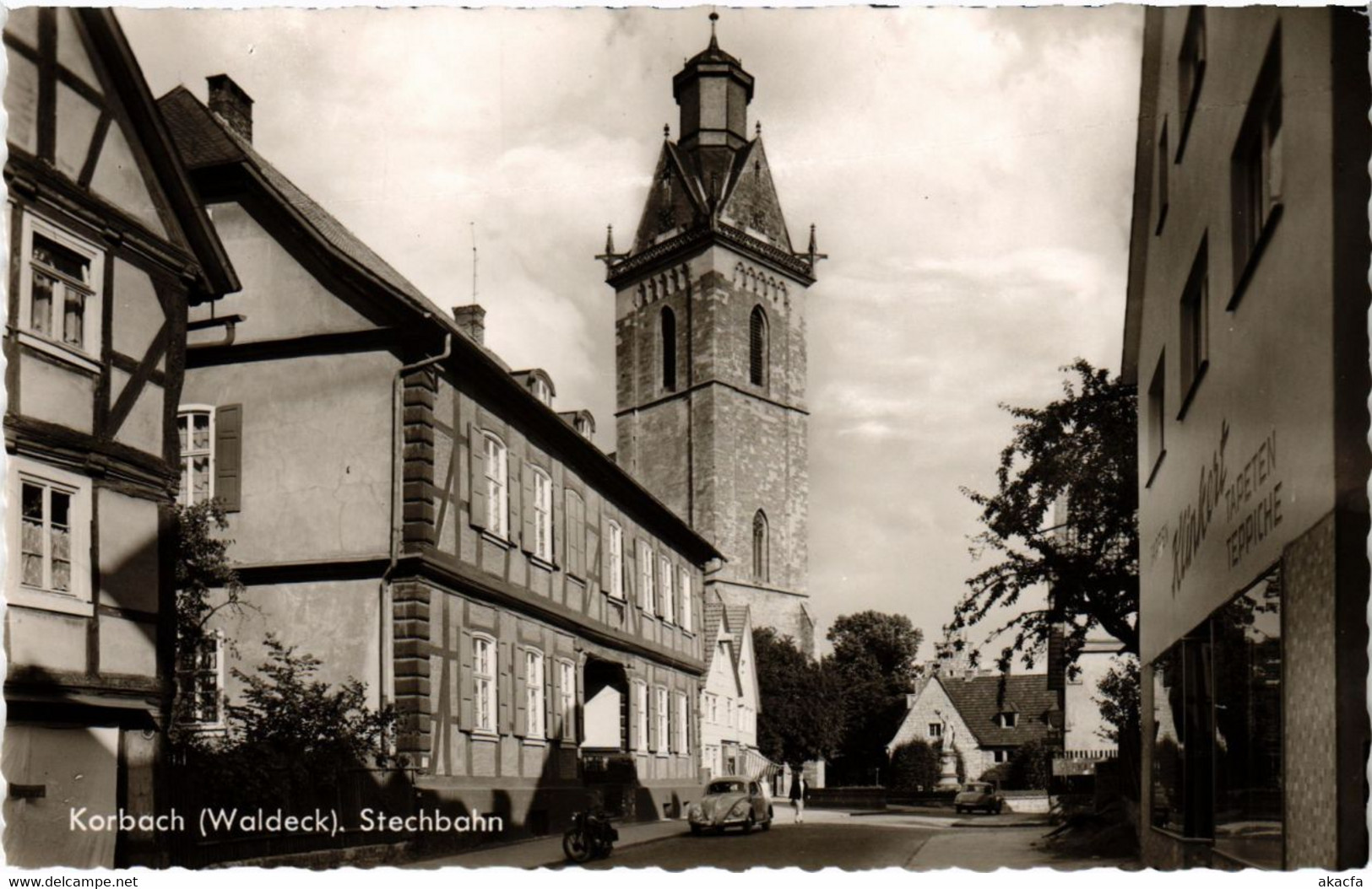 CPA AK Korbach Stechbahn GERMANY (1018362) - Korbach