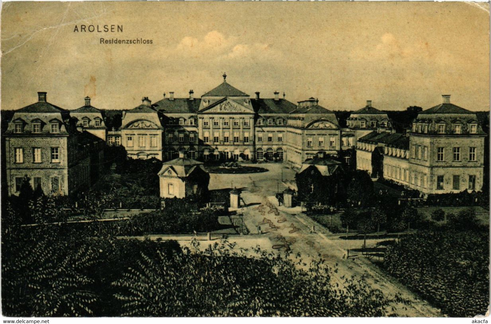 CPA AK Arolsen Residenzschloss GERMANY (1018412) - Bad Arolsen