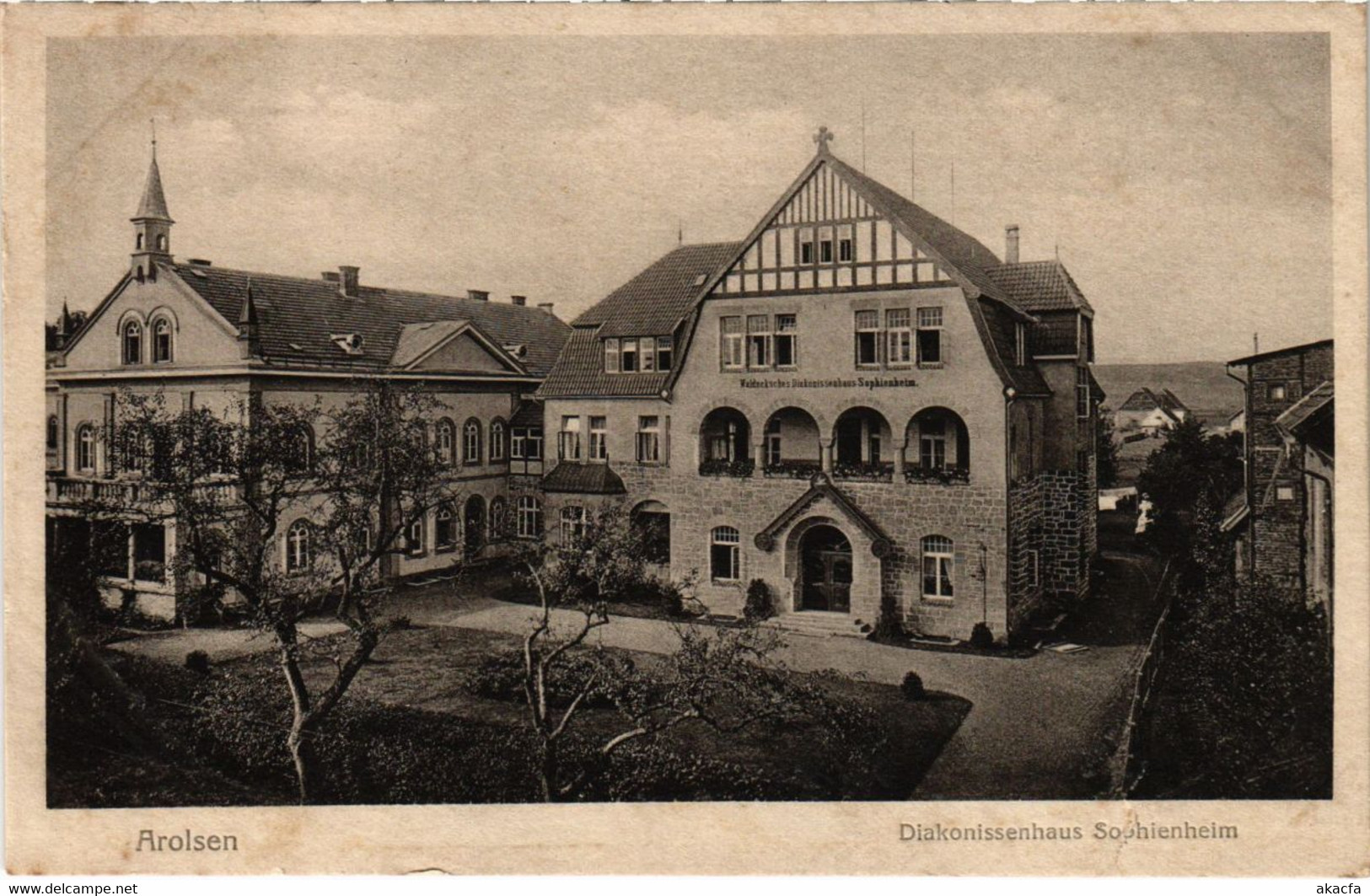 CPA AK Arolsen Diakonissenhaus Sophienheim GERMANY (1018418) - Bad Arolsen