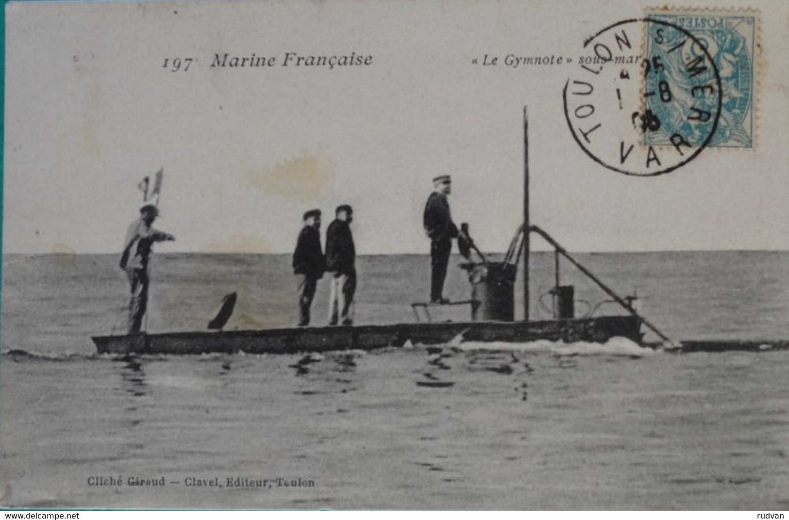 Le Gymnote - Marine Française - Bateaux