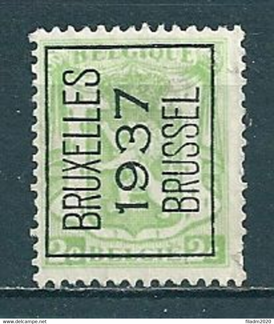 PREO 321 Op Nr 418A BRUXELLES 1937 BRUSSEL - Positie A - Typo Precancels 1932-36 (Ceres And Mercurius)