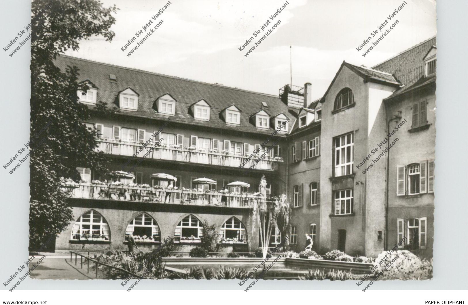 6690 SANKT WENDEL, Kurhaus Harschberg, Landpoststempel, 1961 - Kreis Sankt Wendel