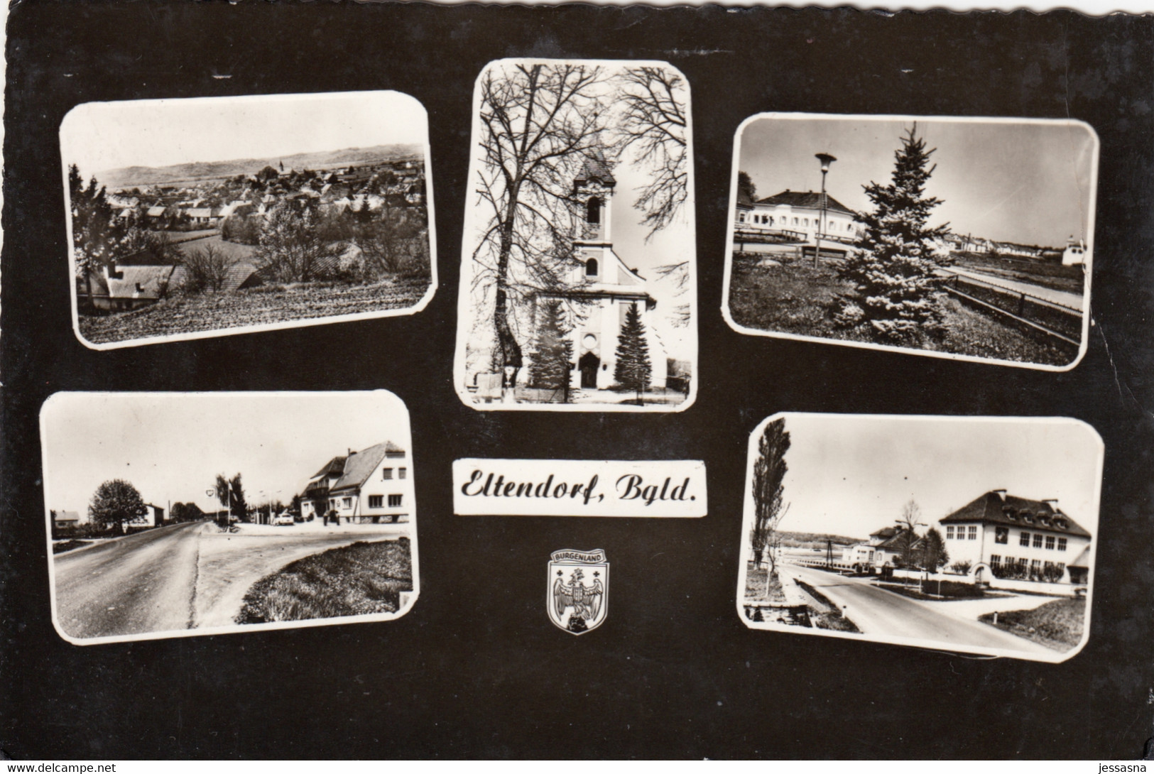 AK - ELTENDORF - Mehrbild Mit Orts-, Und Strassenansichten 1965 - Jennersdorf