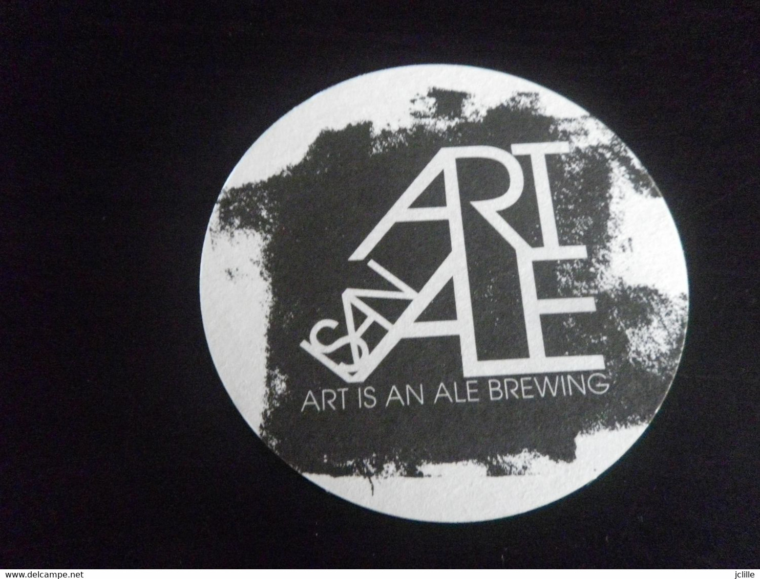 Sous Bock BIERE - AMBOISE - ART IS AN ALE - Brasserie - Bierdeckel