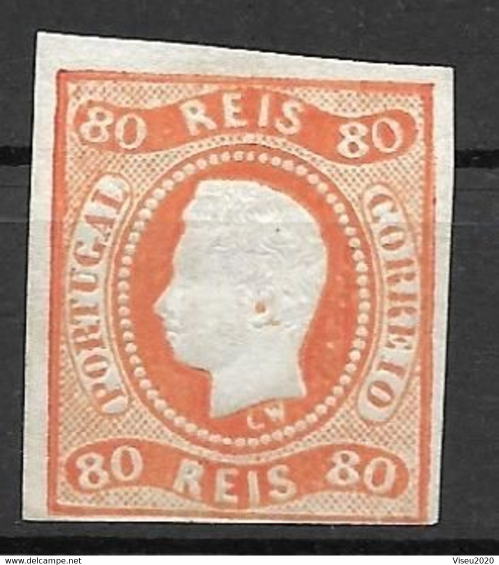 Portugal 1866 - D. Luís – Fita Curva Afinsa 24 - Ongebruikt