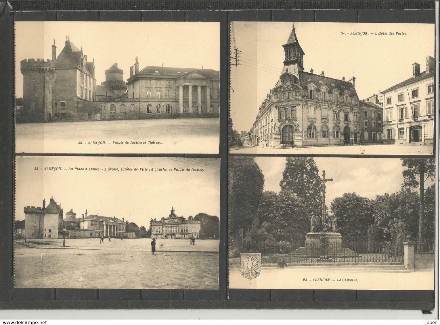 France - 10 CP De ALENCON - Château, Halle Au Blé, Poste, Sainte-Thérèse,... - Alencon