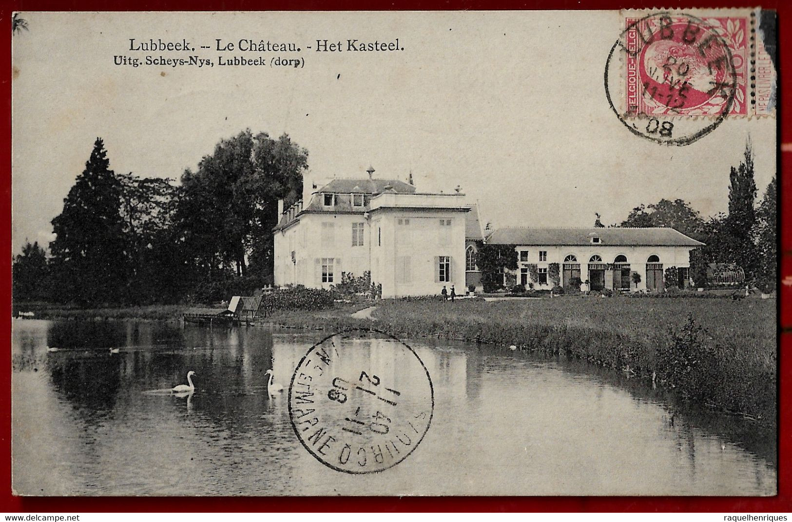 CPA BELGIUM - Lubbeek - Le Chateau Het Kasteel (IT#844) - Lubbeek