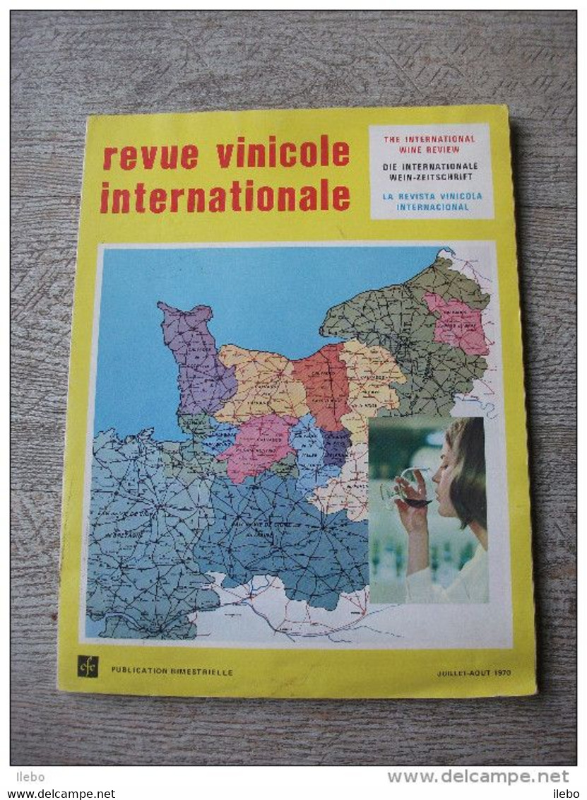 Revue Vinicole Internationale 1970  Calvados Confrérie Du Trou Normand Eaux De Vie De Cidre Vin Alcool - Cooking & Wines