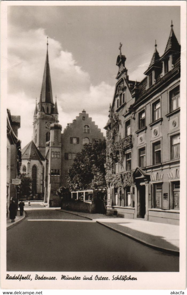 CPA AK Radolfzell- Munster U. Oesterr. Schlosschen GERMANY (1049473) - Radolfzell