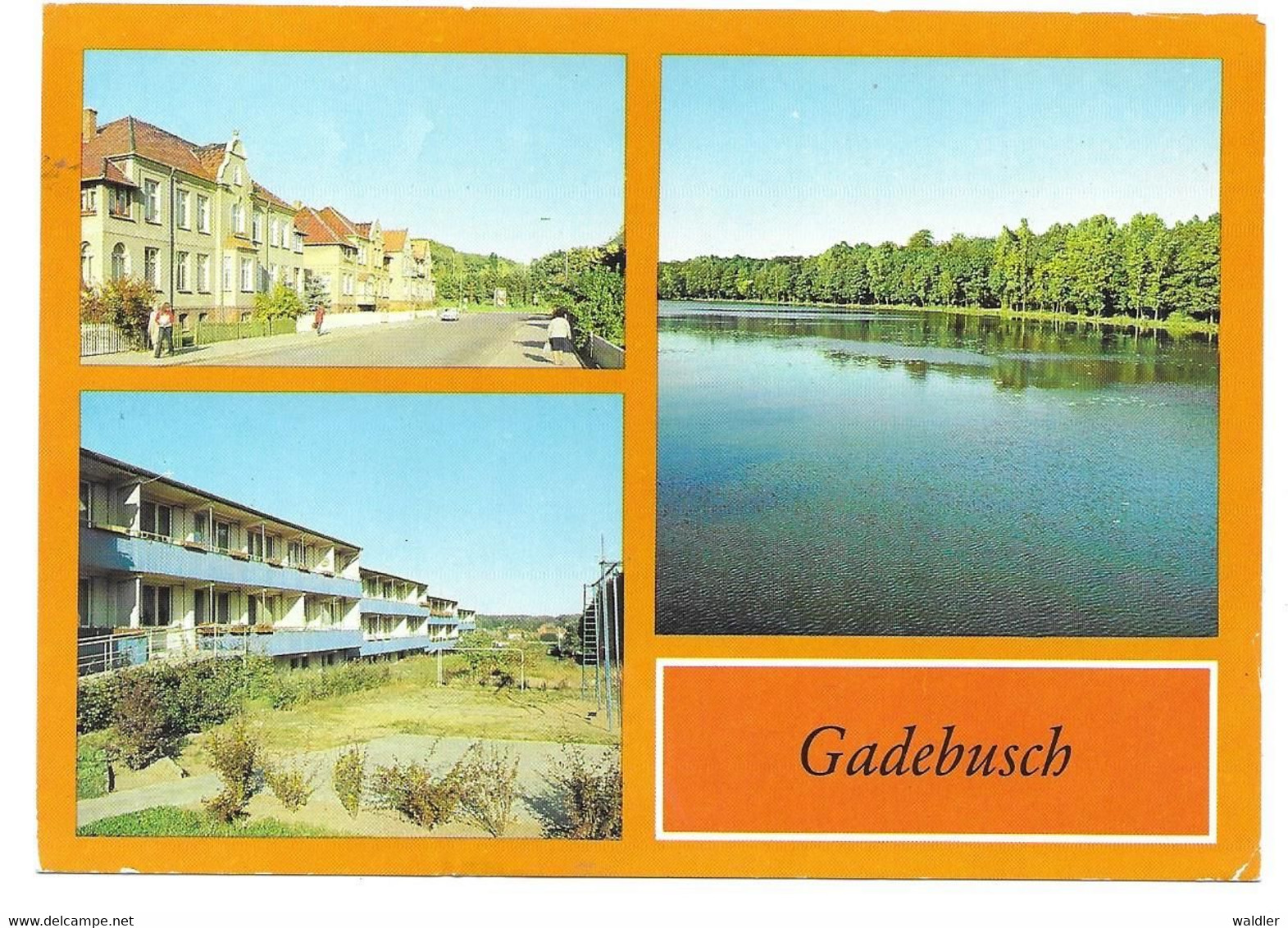 2730  GADEBUSCH  -  MEHRBILD  1986 - Gadebusch