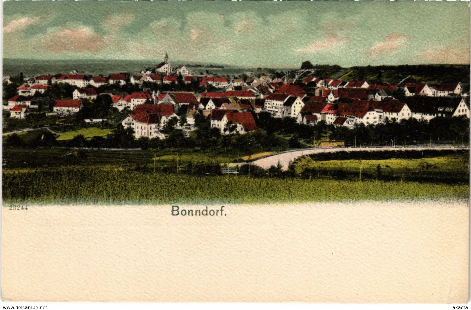 CPA AK Bonndorf Vue Generale GERMANY (1019032) - Bonndorf