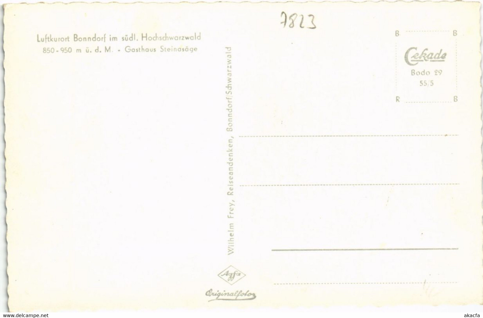 CPA AK Bonndorf Luftkurort Im Hochschwarzwald GERMANY (1019037) - Bonndorf