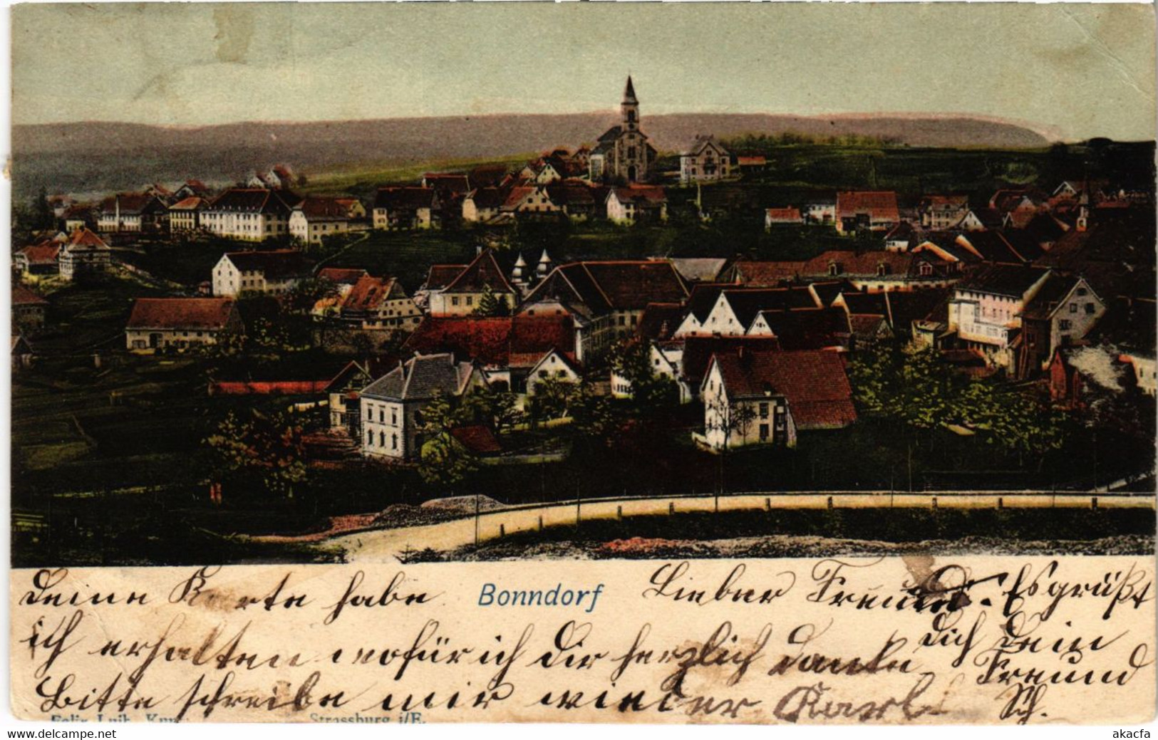 CPA AK Bonndorf Vue Generale GERMANY (1019040) - Bonndorf