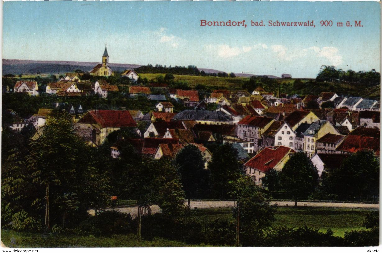 CPA AK Bonndorf Bad Schwarzwald GERMANY (1019047) - Bonndorf
