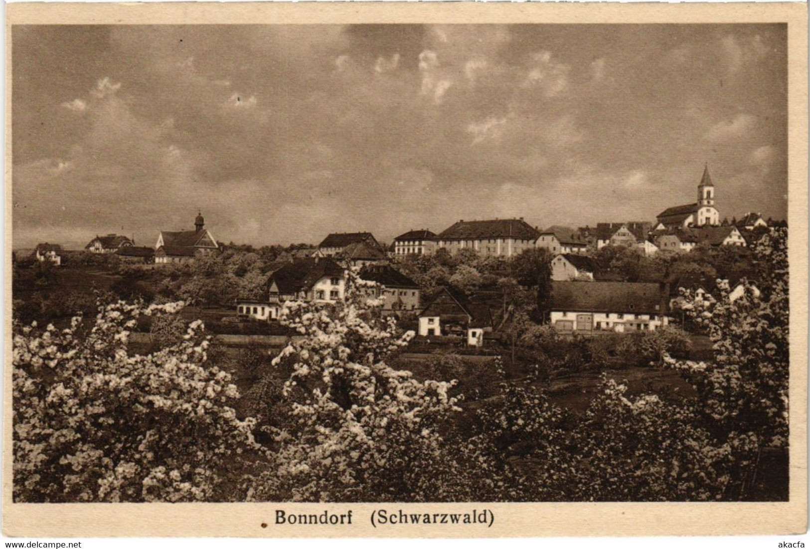 CPA AK Bonndorf Schwarzwald GERMANY (1019049) - Bonndorf