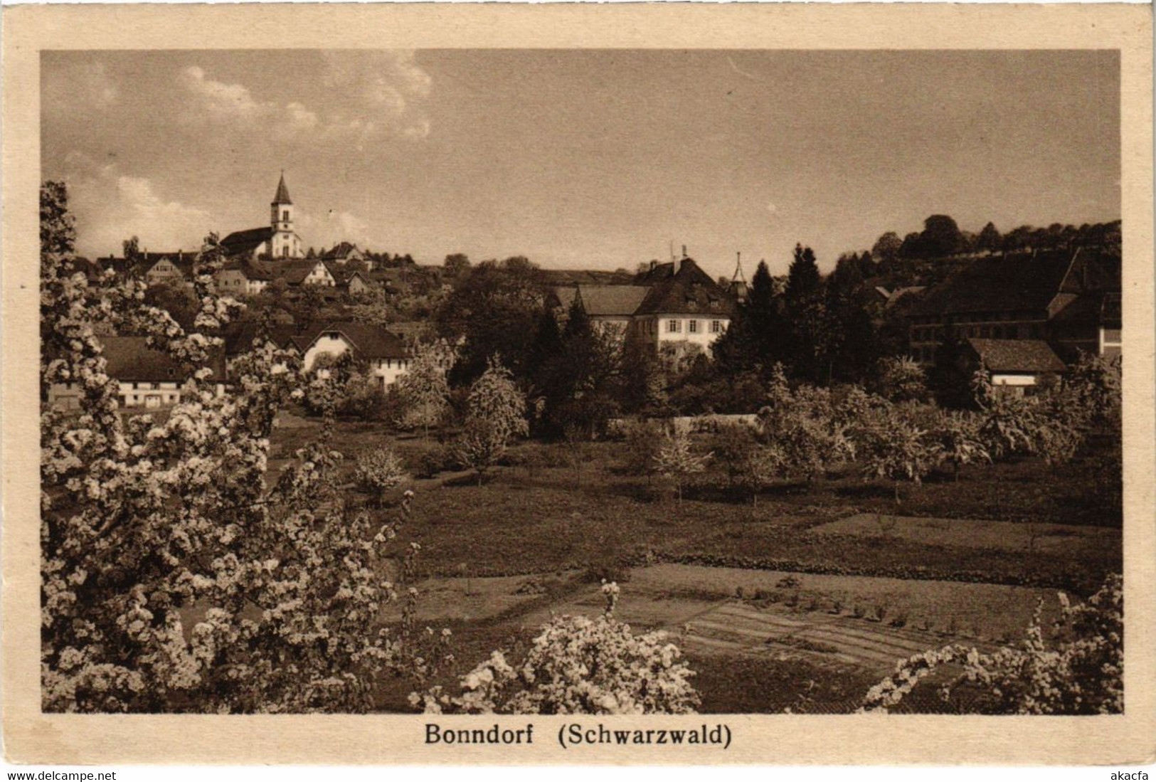 CPA AK Bonndorf Schwarzwald GERMANY (1019050) - Bonndorf