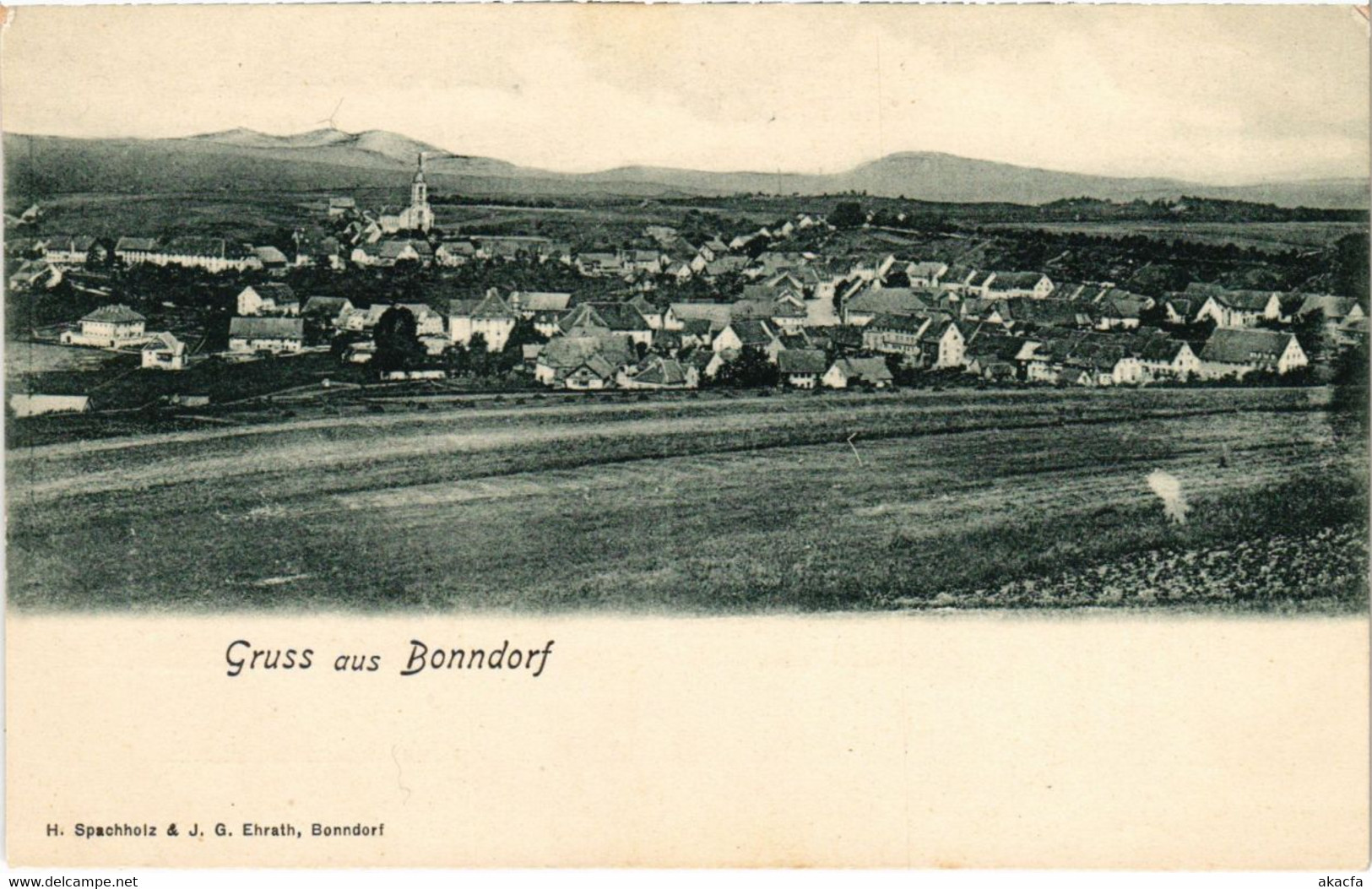 CPA AK Gruss Aus Bonndorf GERMANY (1019052) - Bonndorf