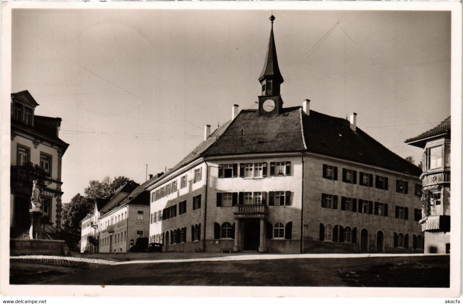 CPA AK Bonndorf Bad Schwarzwald. Rathaus GERMANY (1019058) - Bonndorf