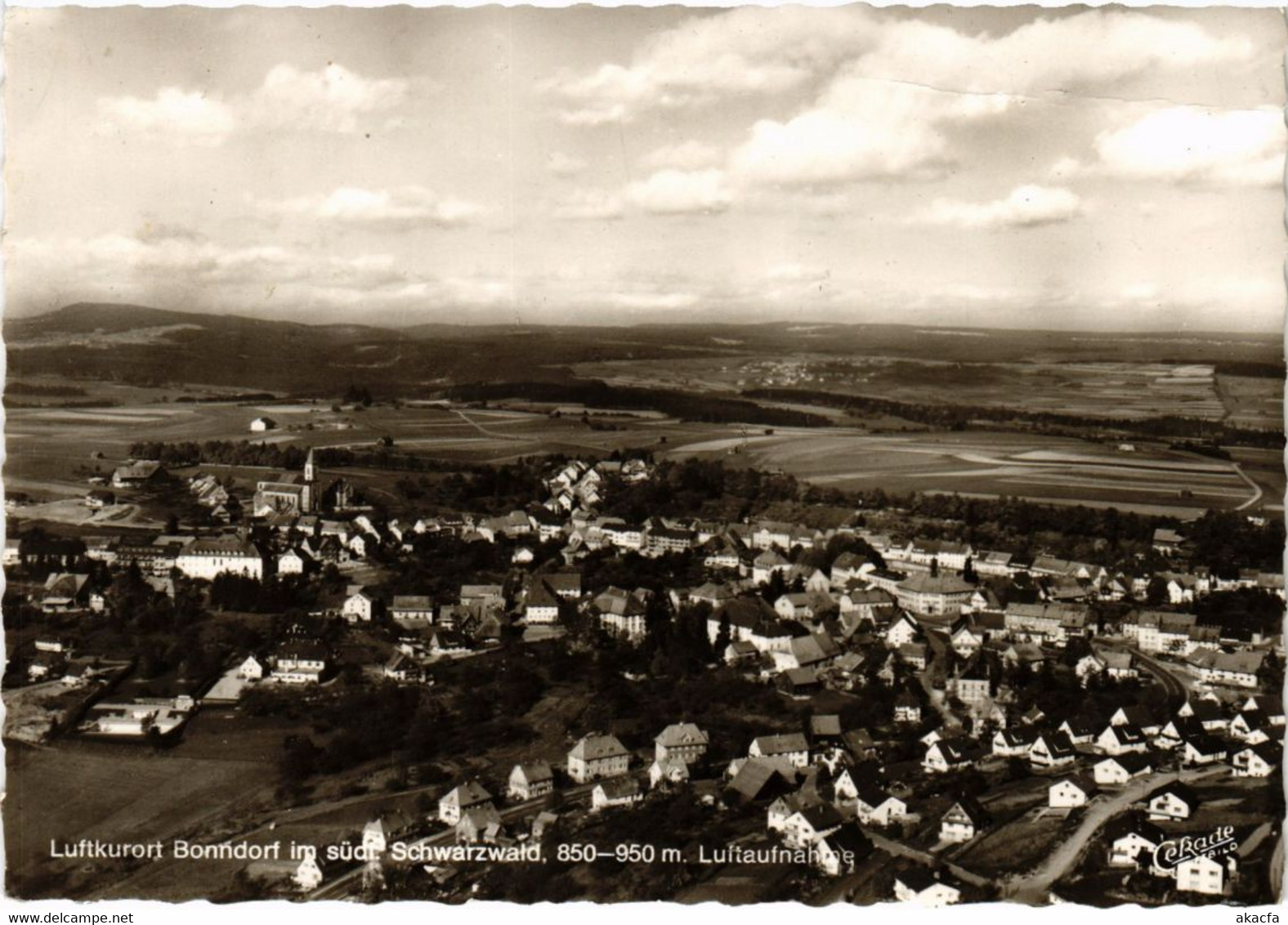 CPA AK Bonndorf Luftkurort Im Sudl.Schwarzwald GERMANY (1019066) - Bonndorf