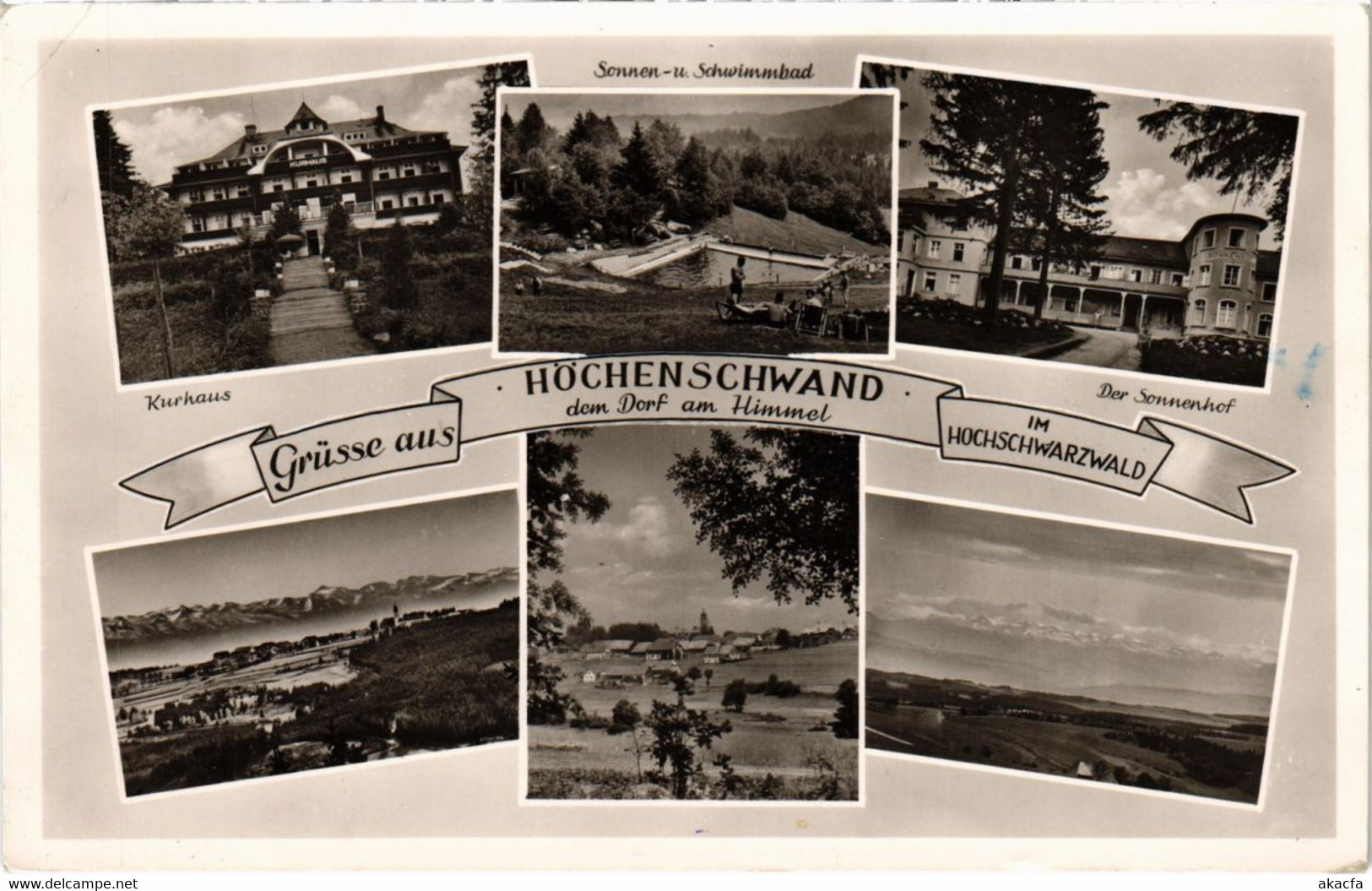 CPA AK Gruss Aus Hochenschwand GERMANY (1019091) - Höchenschwand