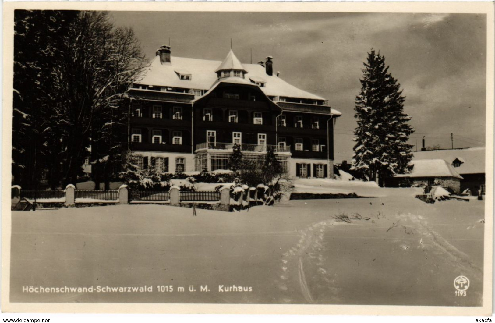 CPA AK Hochenschwand Kurhaus GERMANY (1019110) - Höchenschwand