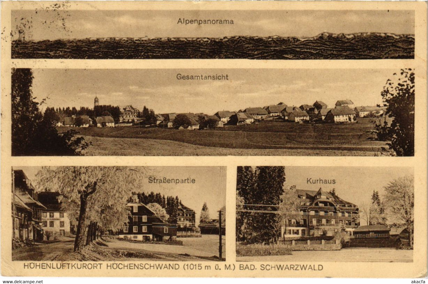 CPA AK Hochenschwand Hohenluftkurort GERMANY (1019122) - Höchenschwand