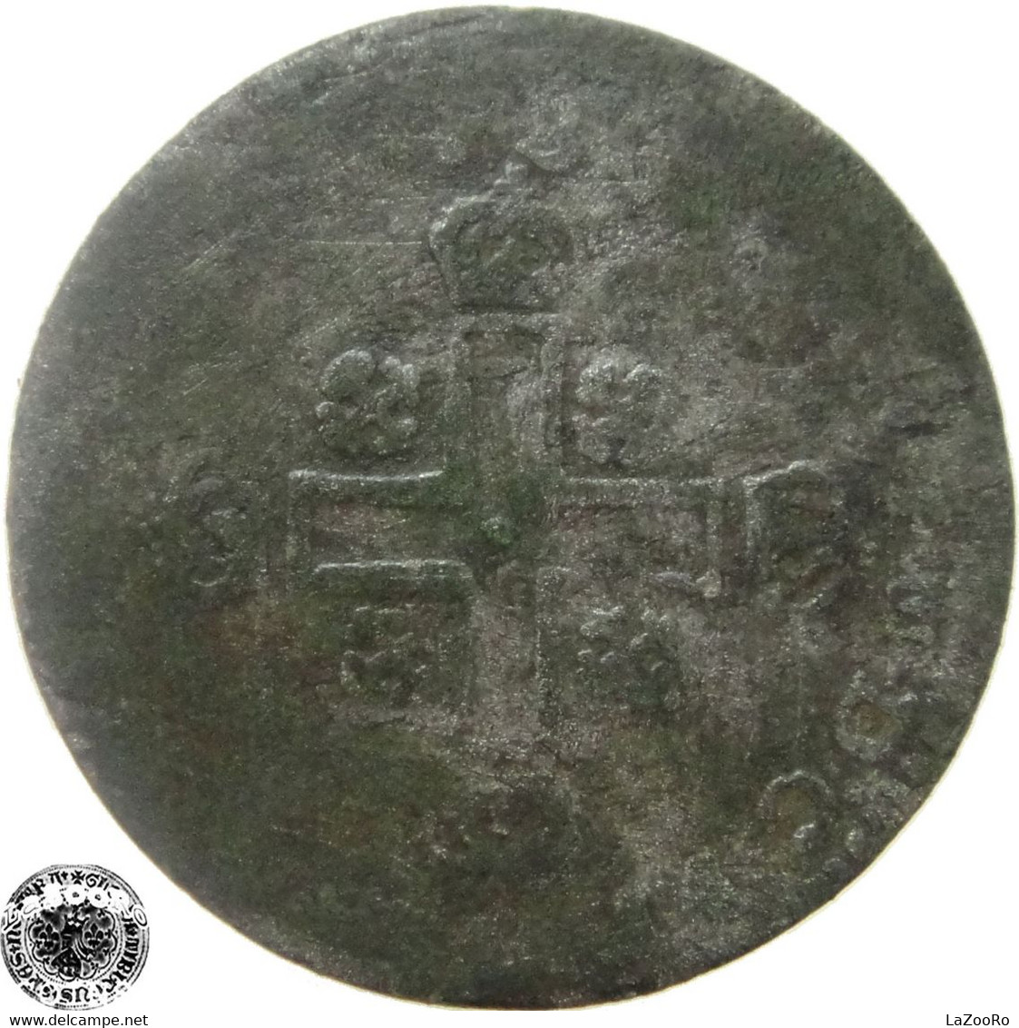 LaZooRo: Italy SARDINIA 1 Soldo 1736 F - Silver - Italian Piedmont-Sardinia-Savoie