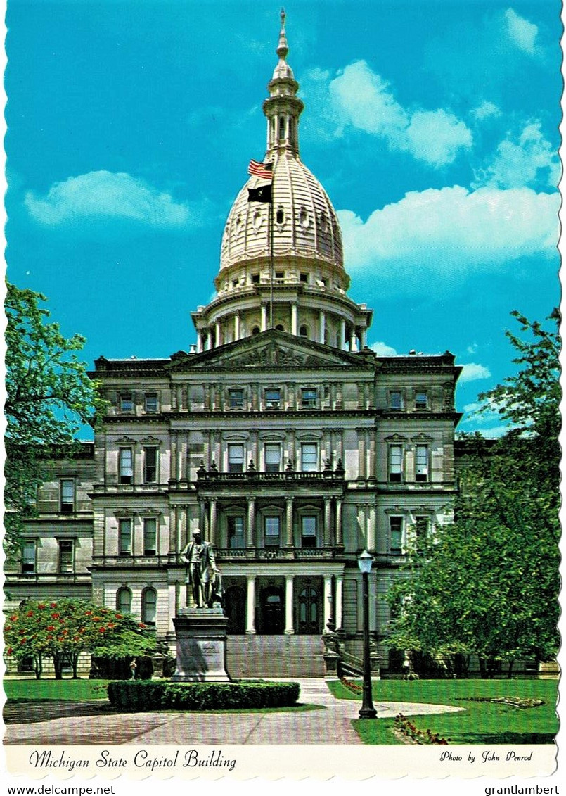 The State Capitol Building, Lansing, Michigan, US - Unused - Lansing