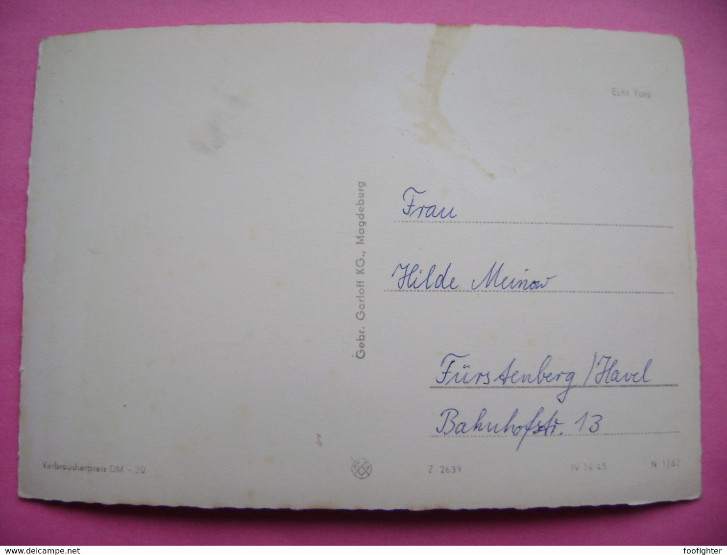 Germany DDR: ODERBERG - Mehrbildkarte - 1960s Unused - Oderberg