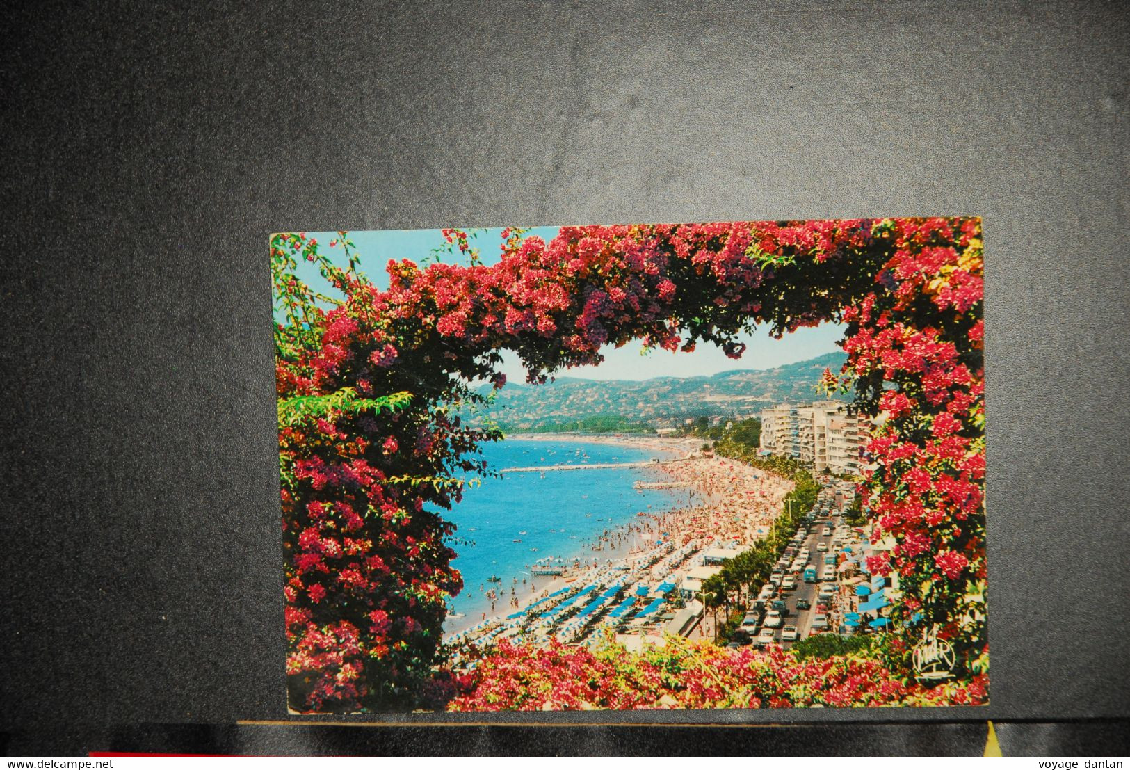 CP, 06, Juan Les Pins - L'Avenue Guillaumont Et La Plage - Juan-les-Pins