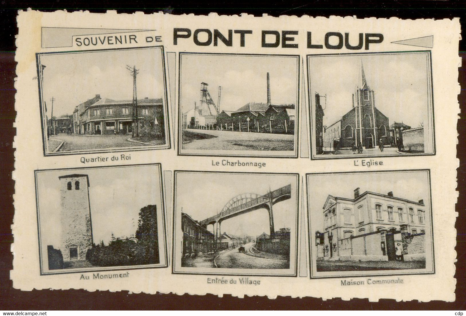 Cpsm Pont De Loup     Charbonnage - Aiseau-Presles