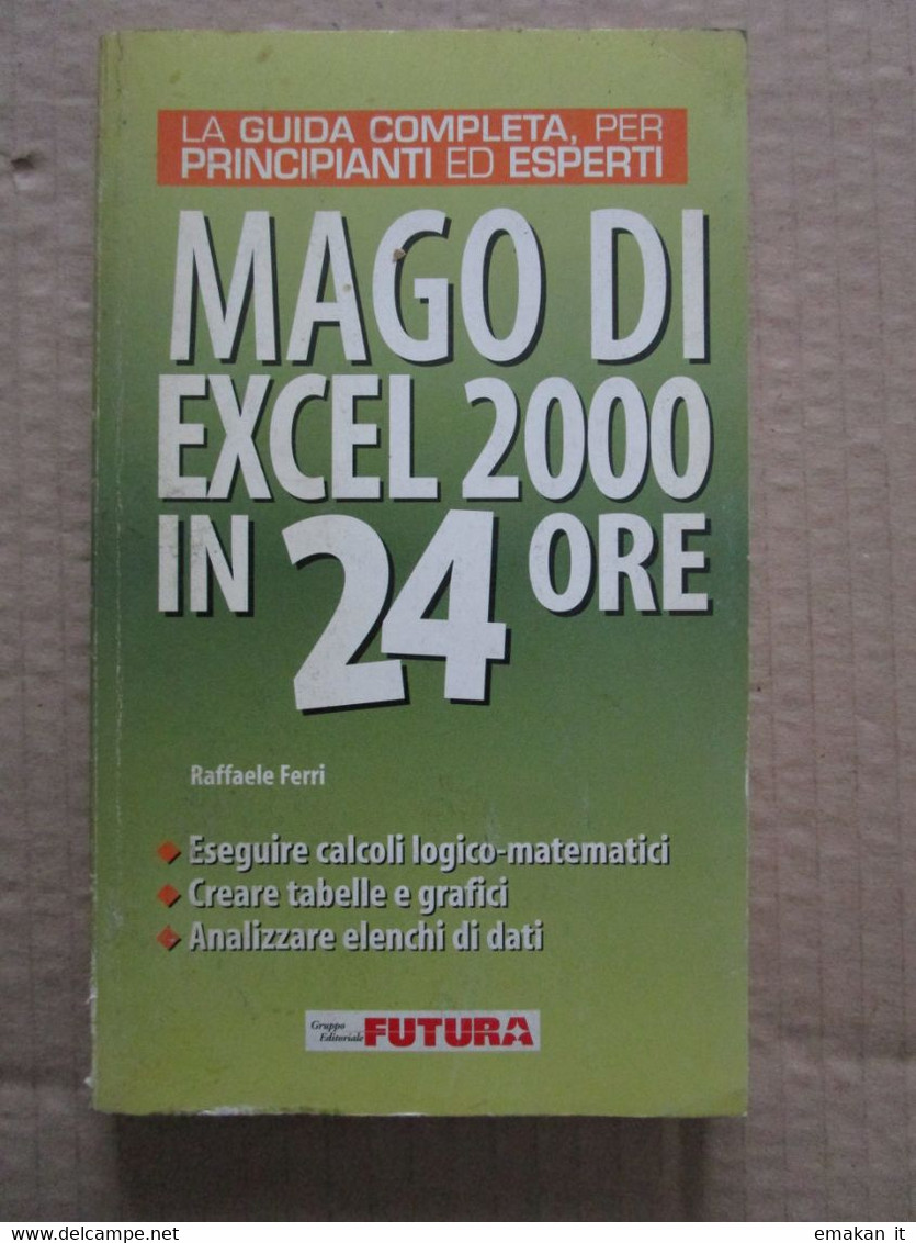 # MAGO DI EXCELL 2000 IN 24 ORE / FUTURA - Informatica