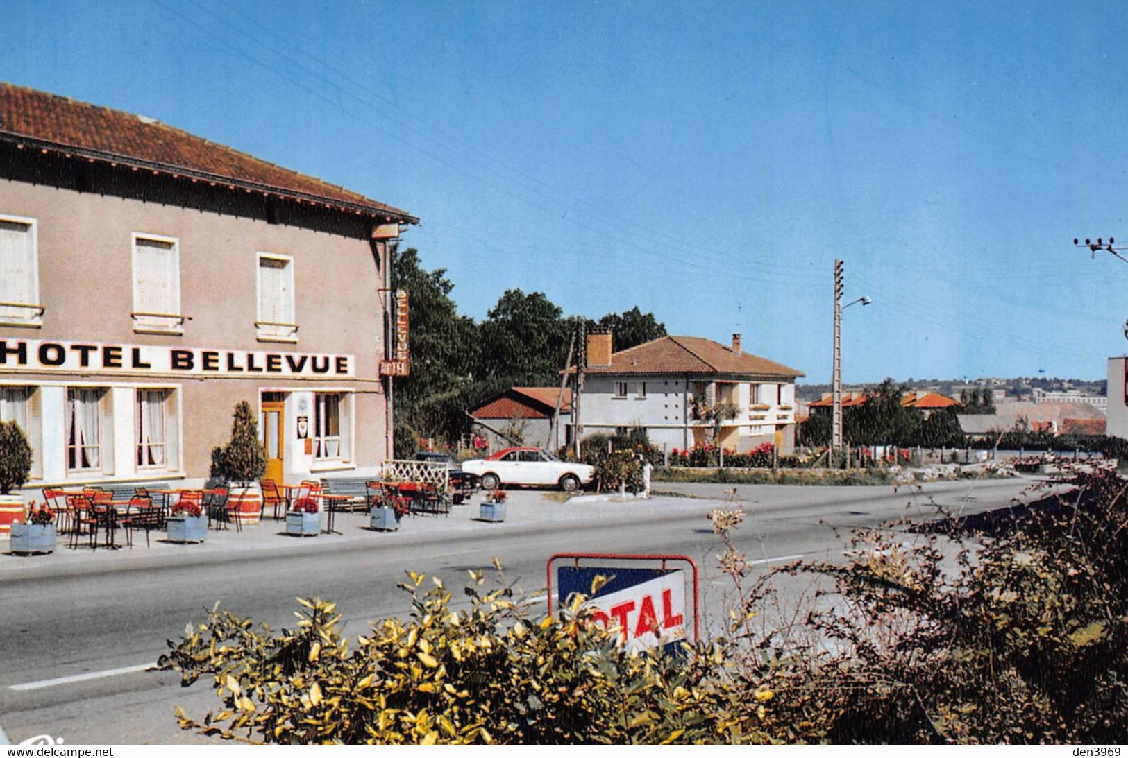 BESSINES-sur-GARTEMPE - L'Hôtel Bellevue - Tirage D'éditeur - Bessines Sur Gartempe