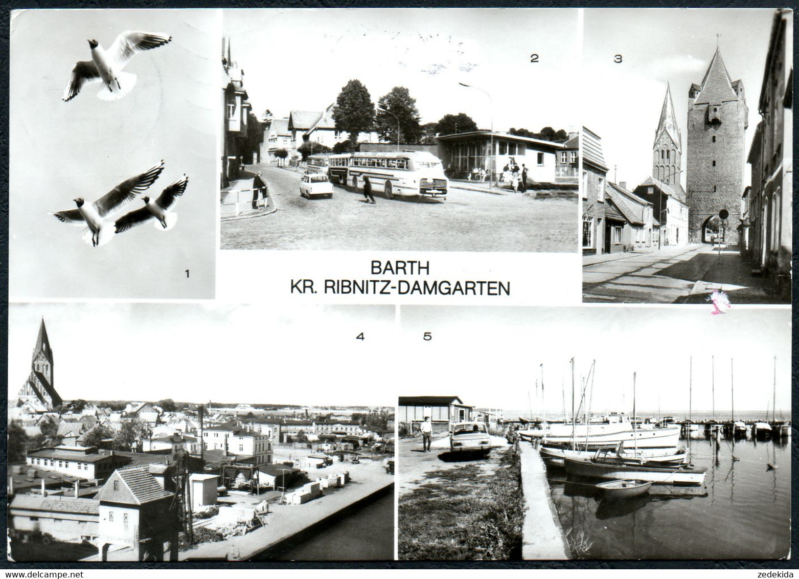 E3069 - Barth Ribnitz Damgarten Ikarus Bus Omibus Busbahnhof - Bild Und Heimat Reichenbach - Ribnitz-Damgarten