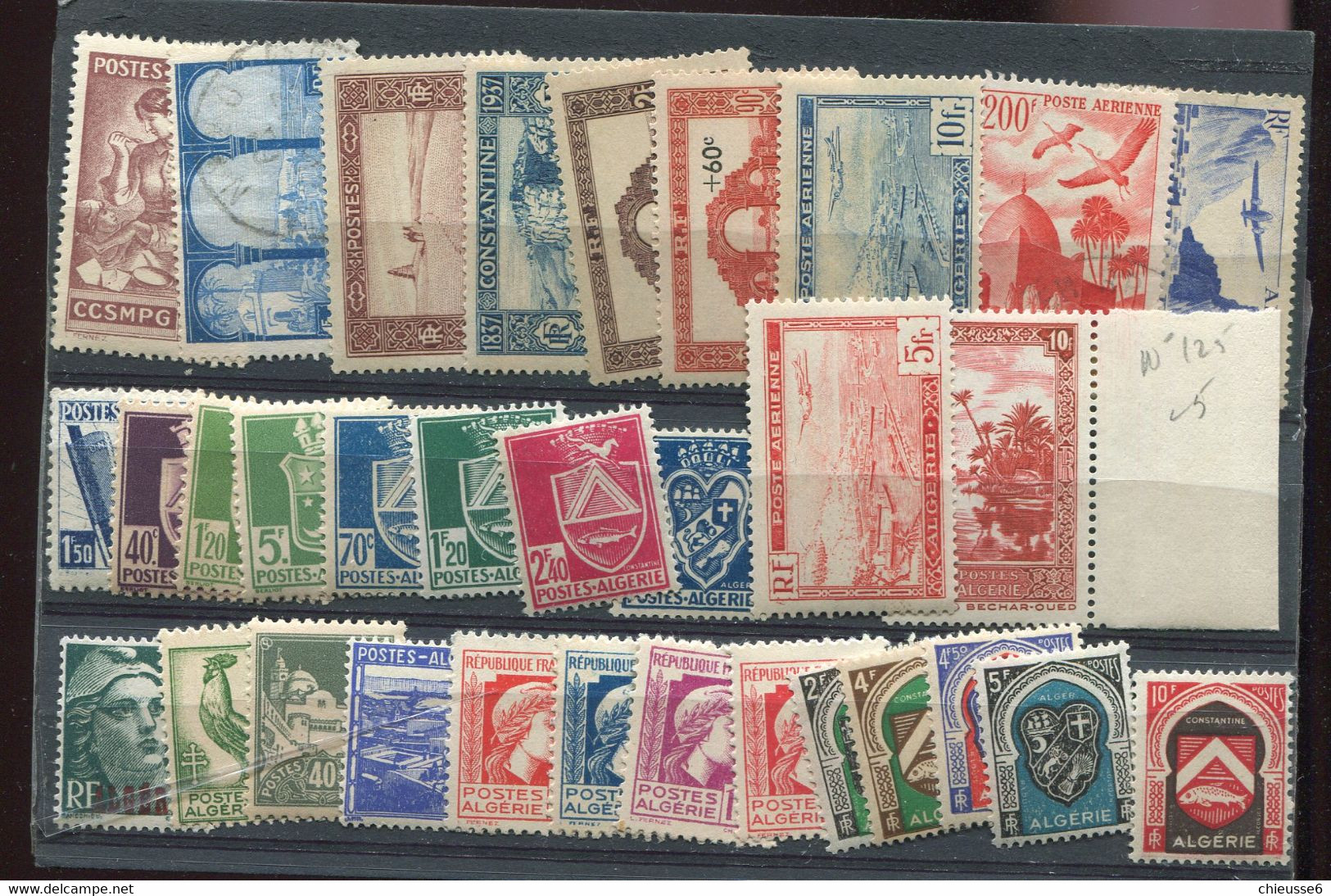 Algérie   -   Lot 0694  Ob, Ch - Collections, Lots & Series