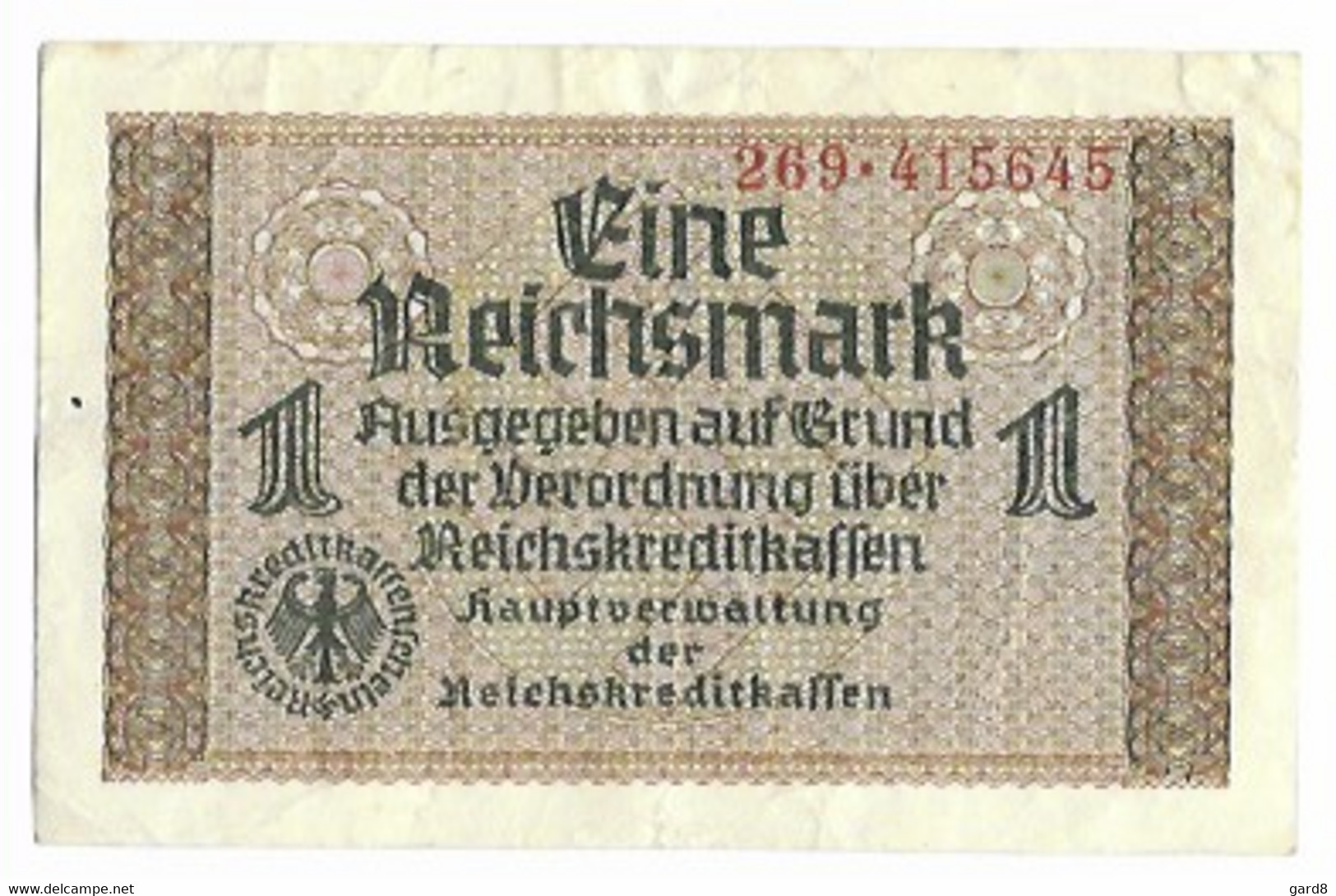 Billet De 1 Reichsmark  - époque Du NSDAP - Andere