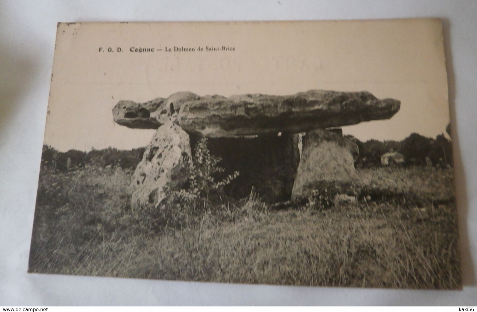 COGNAC DOLMEN DE SAINT BRICE - Cognac