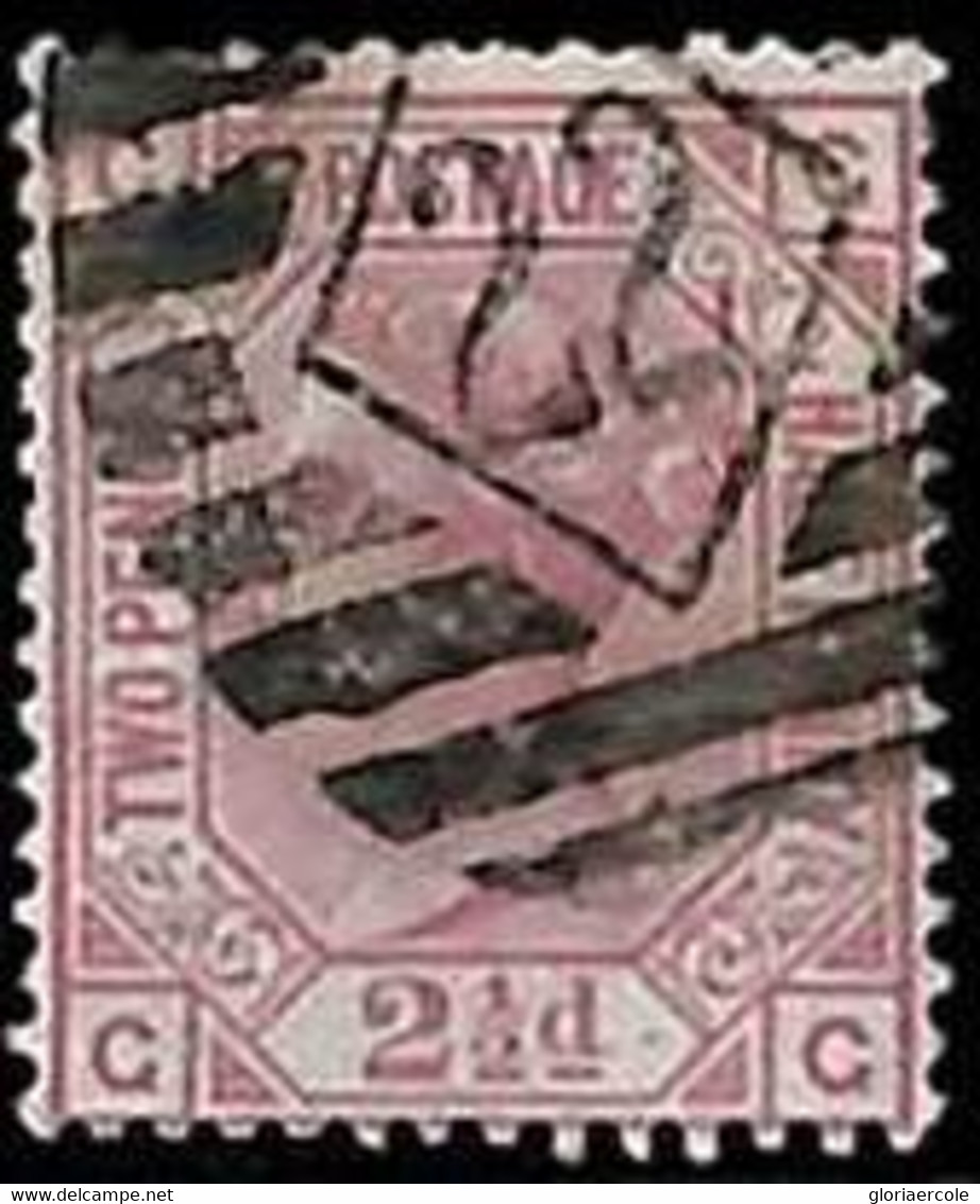 94890f - GREAT BRITAIN - STAMP - SG #  139  Plate 2 -  Very Fine USED - Unclassified