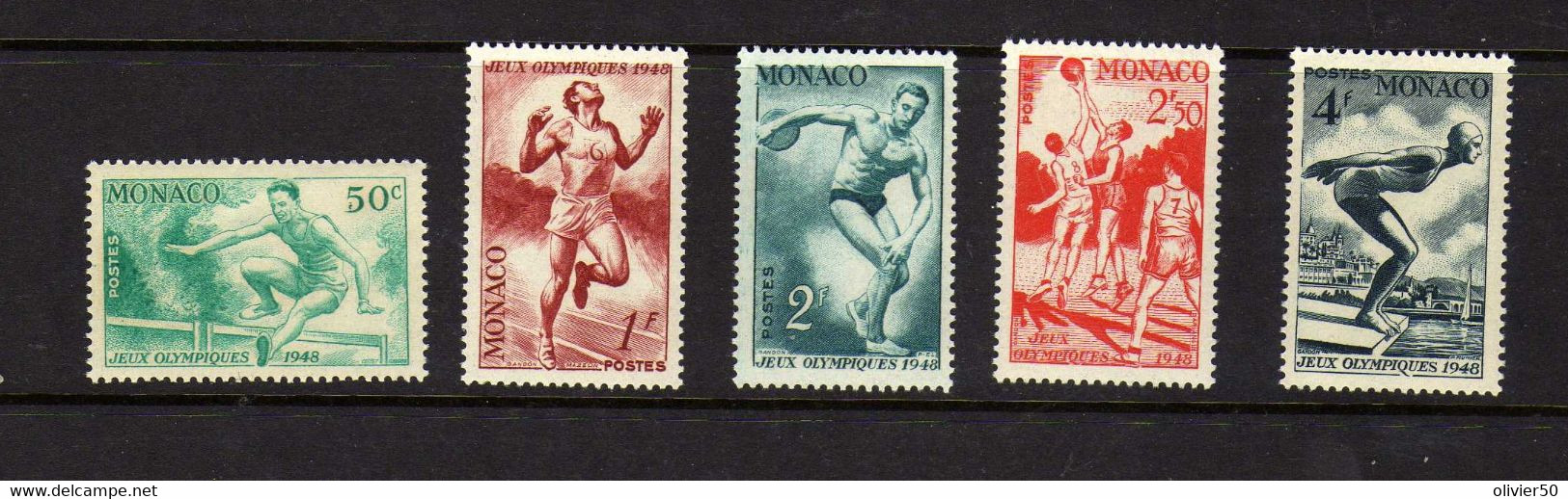 Monaco (1948) -  Jeux Olympiques De Londre     -neufs** - Other & Unclassified