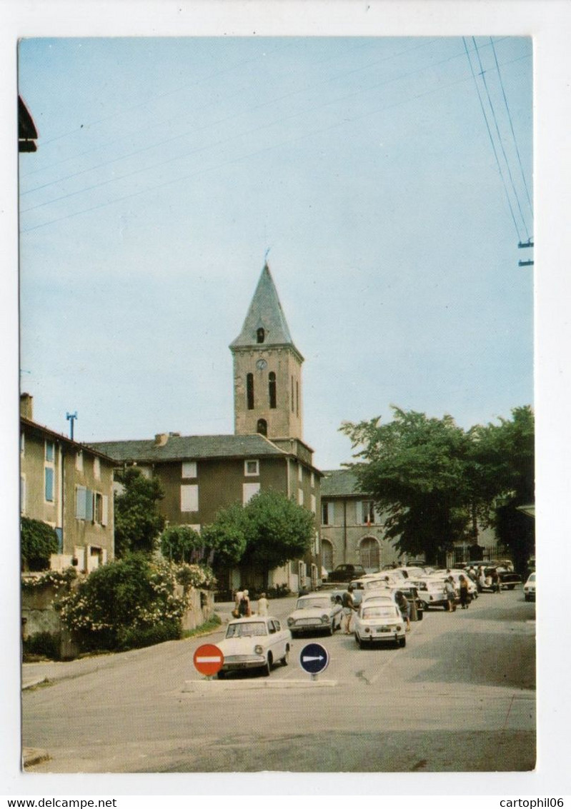 - CPM ANGLES (81) - Place De L'Eglise 1978 - Editions SIMS N° 41 - - Angles