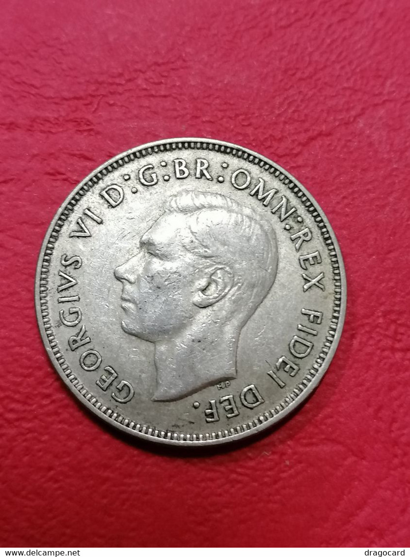 Australia. GIORGIO VI ARGENTO 1951 GIUBILEO FIORINO AUSTRALIAN SILVER FLORIN COIN  Come Da Foto - Other & Unclassified