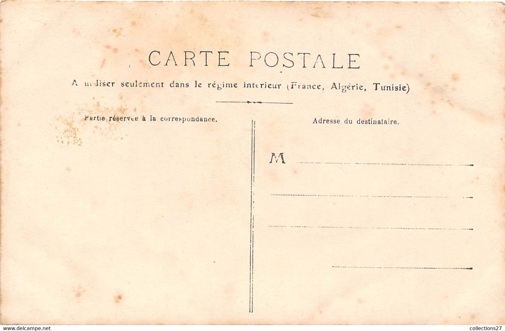 MAGASIN-COIFFEUR -CARTE-PHOTO A SITUER - Shops