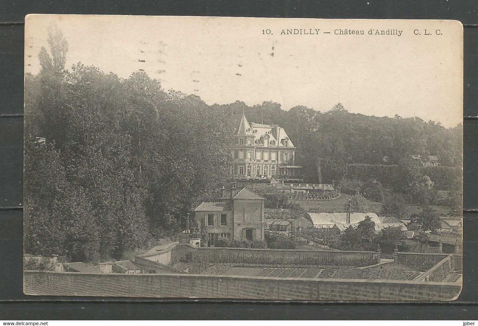 France - 1 CP De ANDILLY - Le Château - Autres & Non Classés